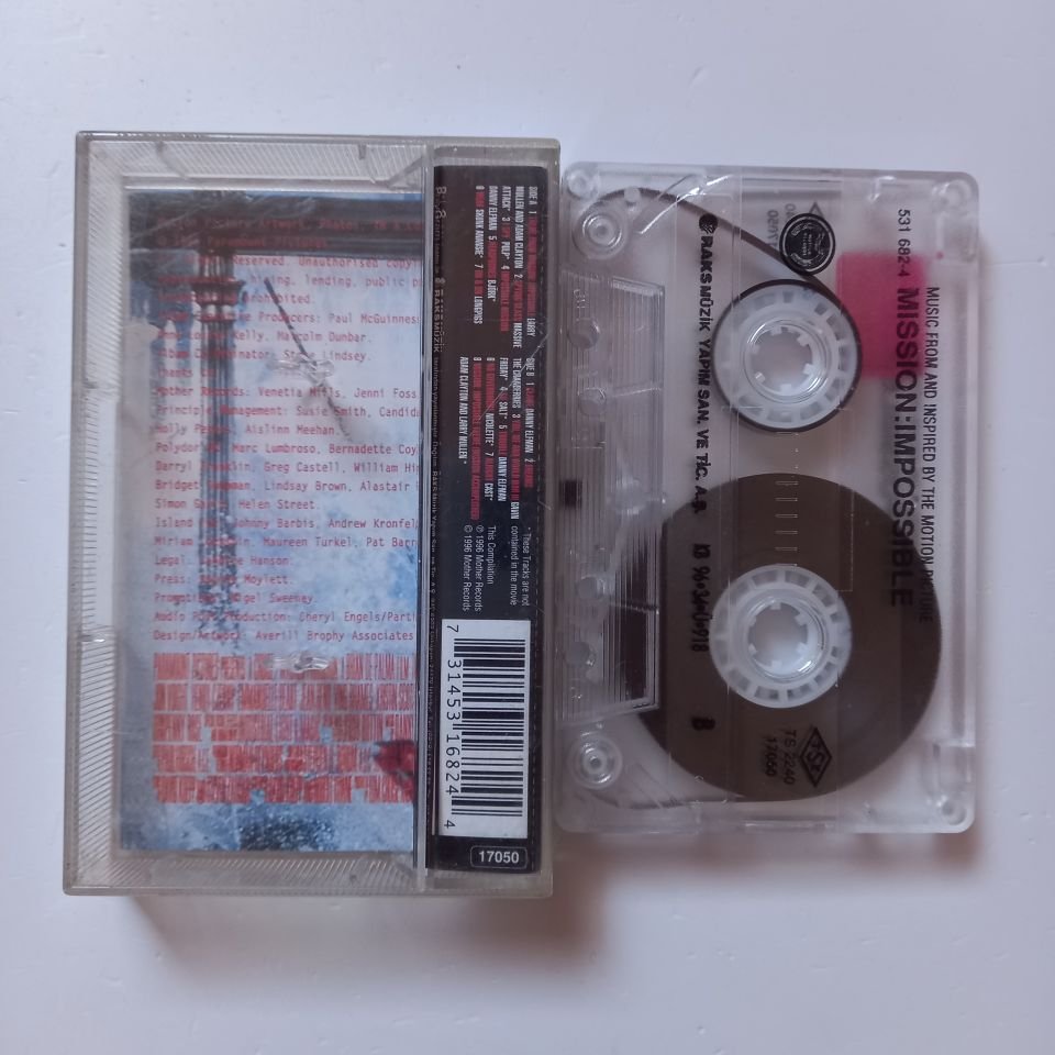 MISSION: IMPOSSIBLE / SOUNDTRACK (1996) - KASET 2.EL