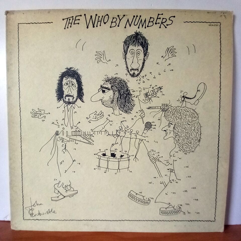 THE WHO – THE WHO BY NUMBERS (1975) - LP 2.EL PLAK