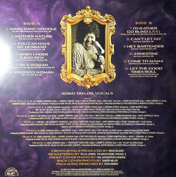 KOKO TAYLOR – CROWN JEWELS (2025) - LP REMASTERED COMPILATION SIFIR PLAK
