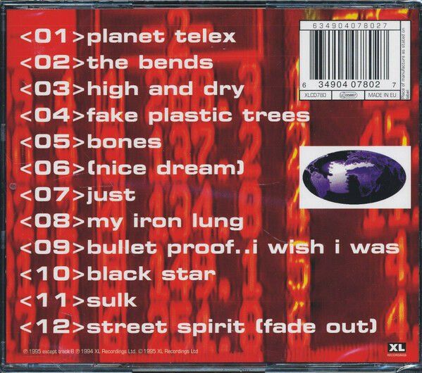 RADIOHEAD – THE BENDS (1995) - CD 2016 REISSUE SIFIR