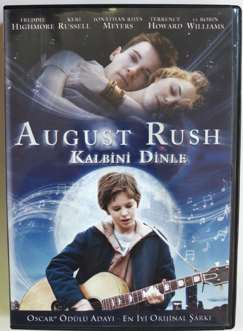 KALBİNİ DİNLE - AUGUST RUSH - FREDDIE HIGHMORE - ROBIN WILLIAMS - DVD 2.EL