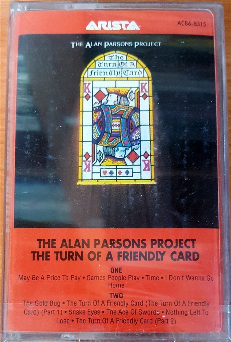 THE ALAN PARSONS PROJECT - THE TURN OF A FRIENDLY CARD KASET SIFIR