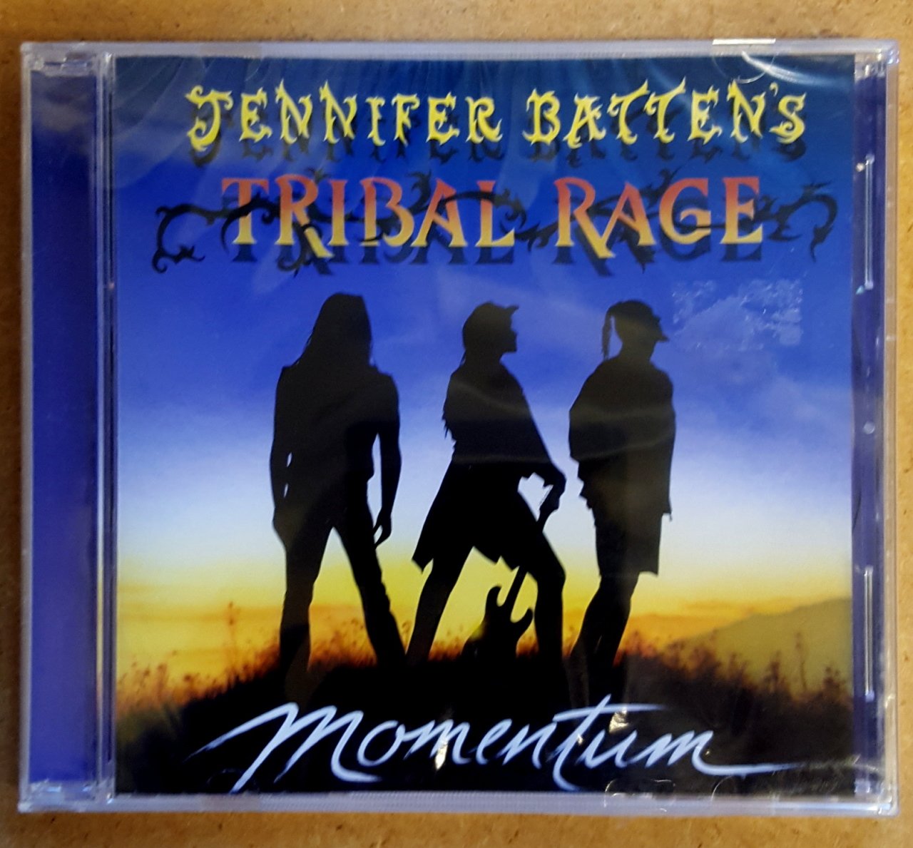 JENNIFER BATTEN'S TRIBAL RAGE MOMENTUM (2008) CD LION MUSIC JAZZ ROCK FUSION GUITAR SHREDDING SIFIR