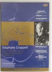 STÉPHANE GRAPPELLI - A LIFE IN THE JAZZ CENTURY - 2DVD 2.EL