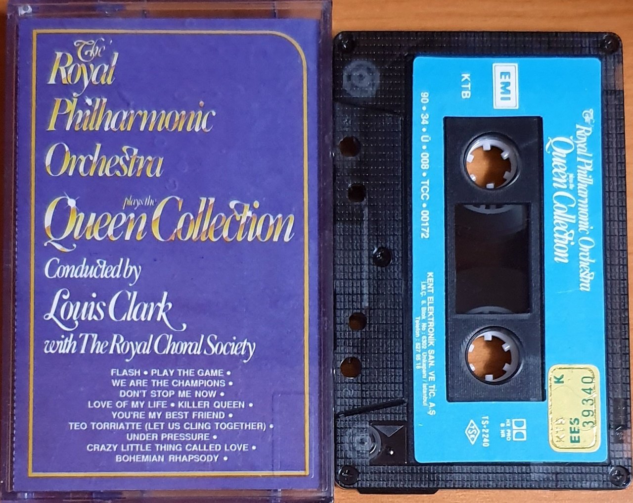 THE ROYAL PHILHARMONIC ORCHESTRA PLAYS THE QUEEN COLLECTION (1990) - KASET KENT 2.EL