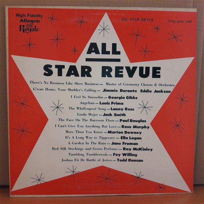 ALL STAR REVUE (1952) - LP 2.EL PLAK