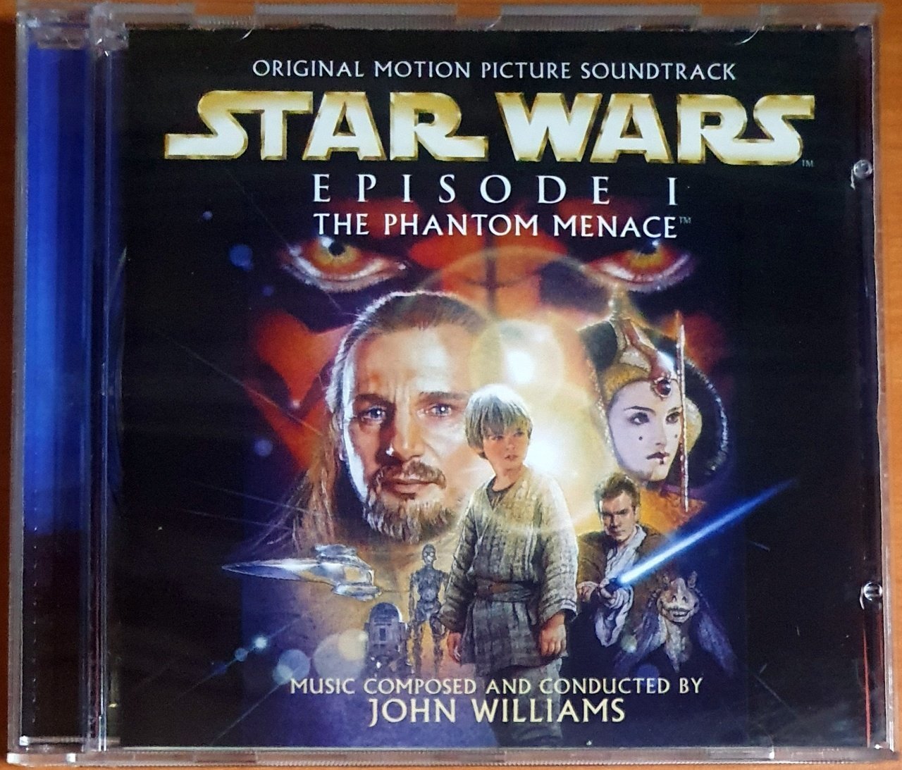 STAR WARS EPISODE 1 / THE PHANTOM MENACE SOUNDTRACK / JOHN WILLIAMS (1999) - CD 2.EL