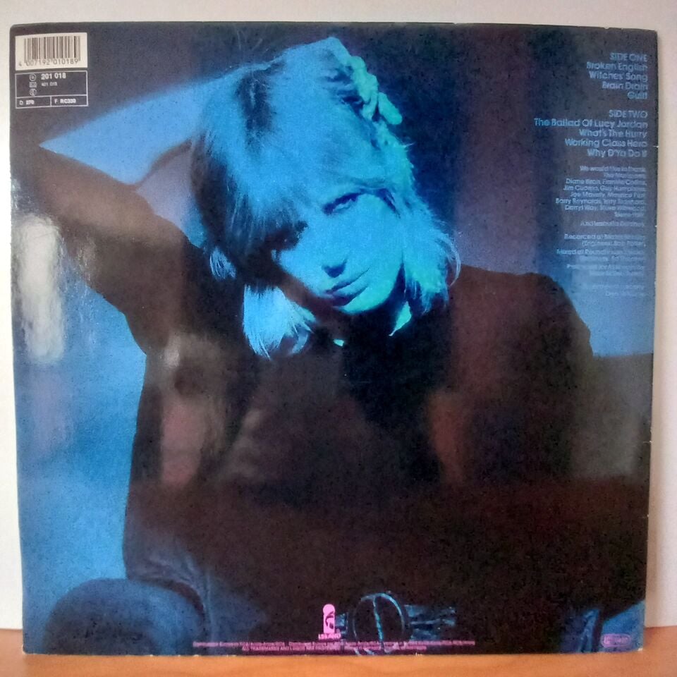 MARIANNE FAITHFULL – BROKEN ENGLISH (1986) - LP 2.EL PLAK