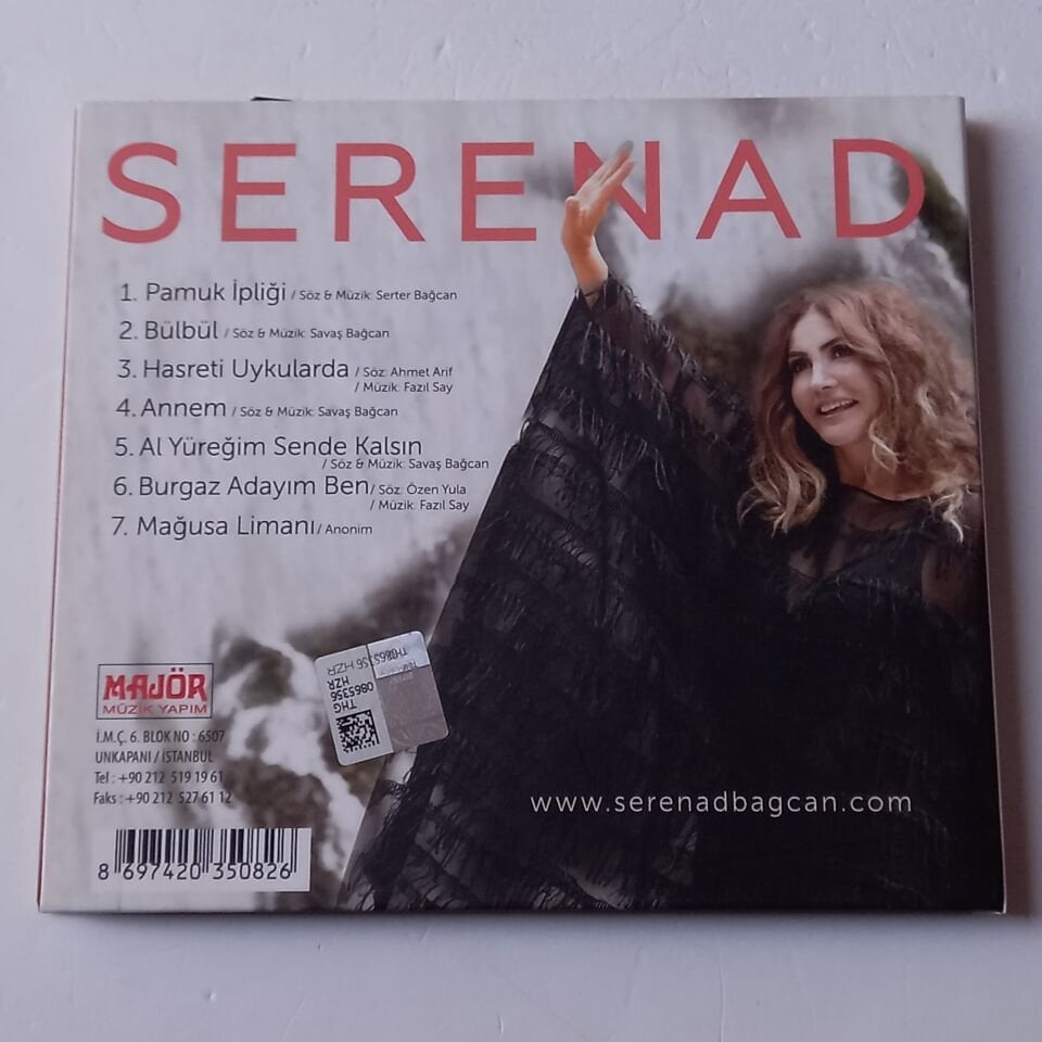 SERENAD BAĞCAN – SERENAD (2019) - İSME İMZALI CD DIGIPAK 2.EL