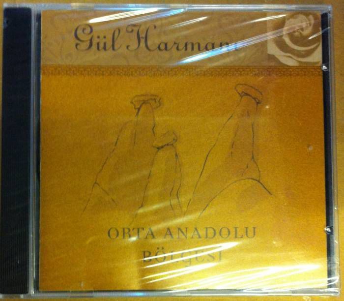 GÜL HARMANI ORTA ANADOLU BÖLGESİ - CD HALK MÜZİĞİ SIFIR