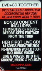 MADONNA - I'M GOING TO TELL YOU A SECRET (2006) - DVD+CD SIFIR
