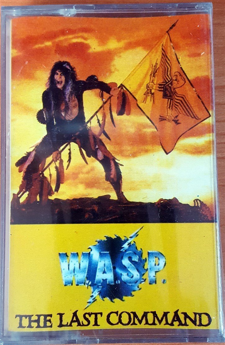 W.A.S.P. - THE LAST COMMAND (1989) KENT CASSETTE MADE IN TURKEY ''NEW'' PAPER LABEL