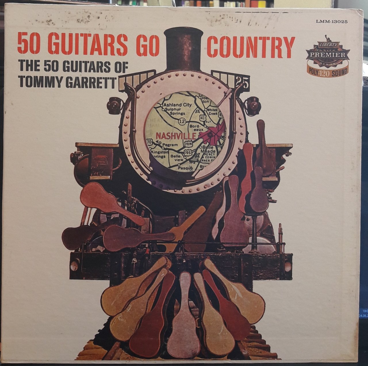 50 GUITARS GO COUNTRY - THE 50 GUITARS OF TOMMY GARRETT - PLAK 2.EL