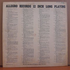 TRUE JAZZ BY AMERICA'S ALL STARS PLAYING THE TOP HITS - LP 2.EL PLAK