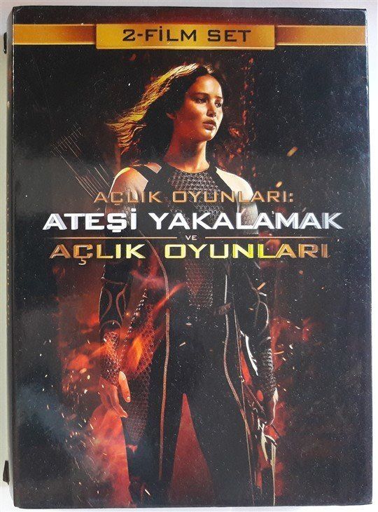 HUNGER GAMES 1&2 - AÇLIK OYUNLARI: ATEŞİ YAKALAMAK / AÇLIK OYUNLARI - 2xDVD BOX SET 2.EL