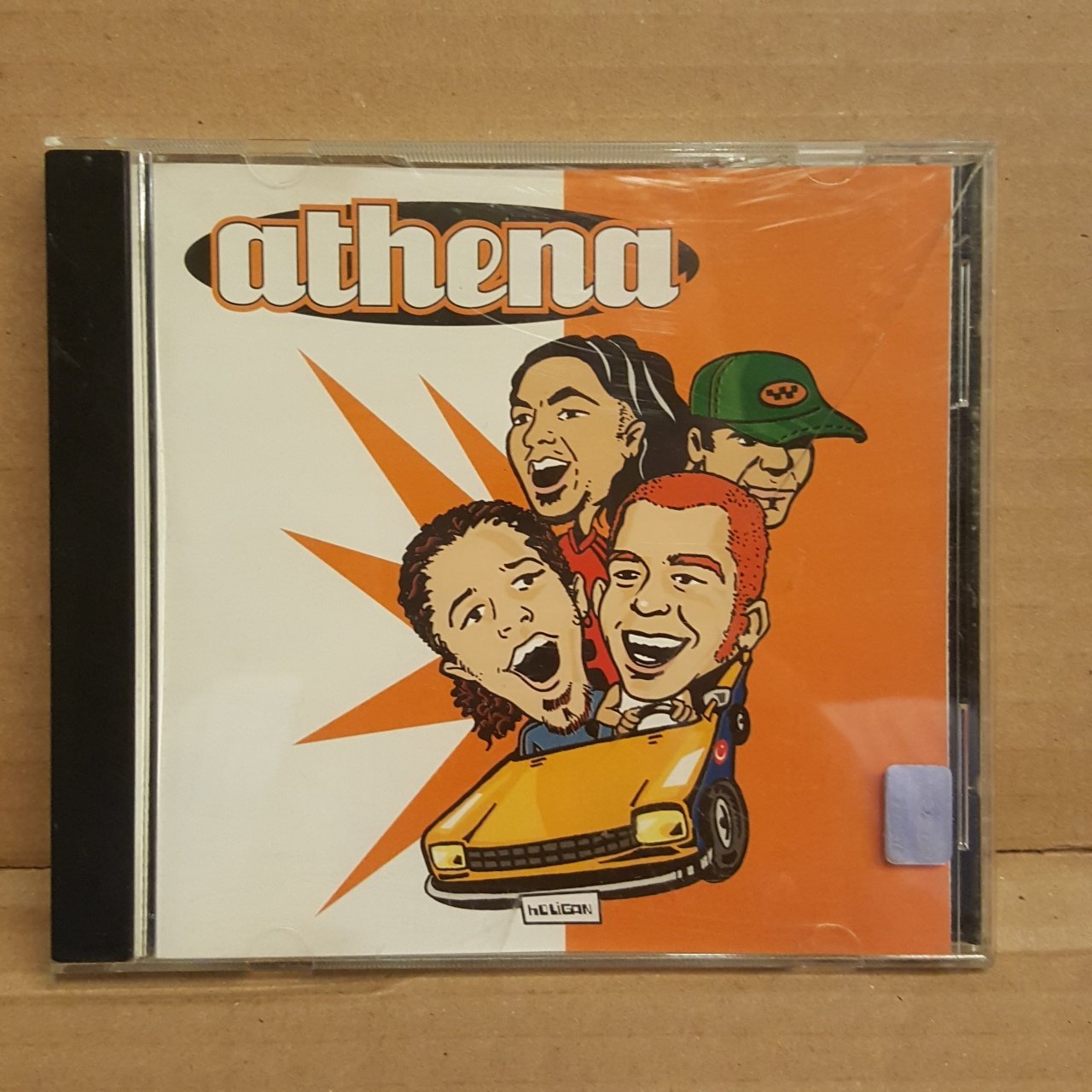 ATHENA - HOLİGAN (1998) - CD NR1 MÜZİK BASKISI 2.EL