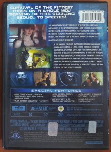 SPECIES III - ROBIN DUNNE - DVD 2.EL 1. BÖLGE TR ALTYAZI YOKTUR