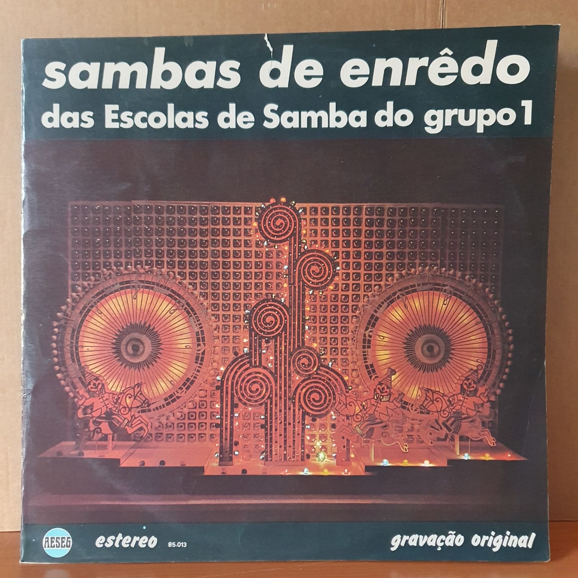 SAMBAS DE ENREDO DAS ESCOLAS DE SAMBA DO GRUPO 1 (1972) - LP 2.EL PLAK