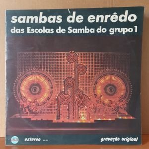 SAMBAS DE ENREDO DAS ESCOLAS DE SAMBA DO GRUPO 1 (1972) - LP 2.EL PLAK