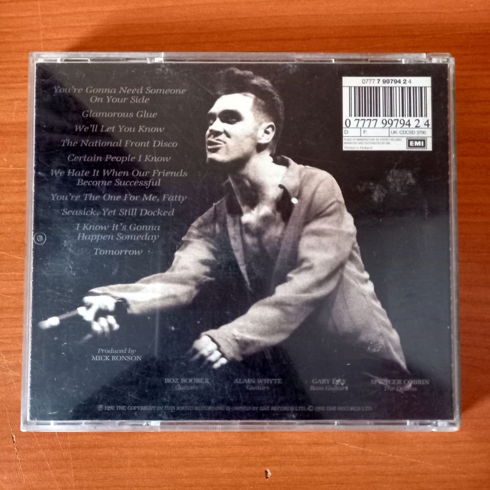 MORRISSEY – YOUR ARSENAL (1992) - CD 2.EL