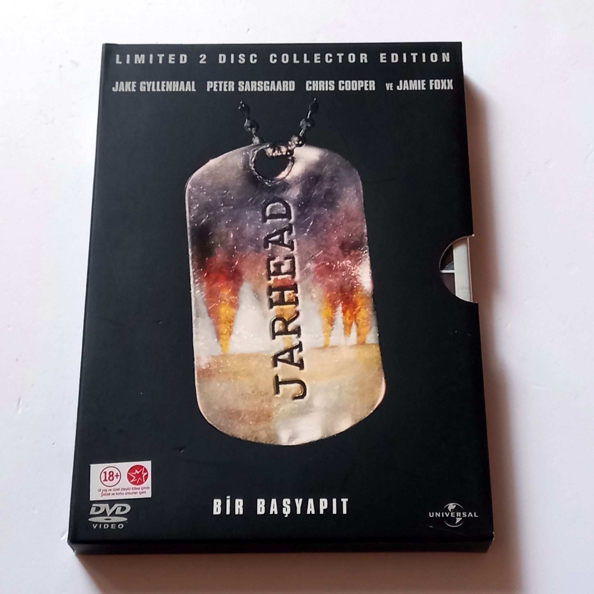 JARHEAD - JAKE GYLLENHAAL, PETER SARSGAARD, JAMIE FOXX - YÖN.: SAM MENDES - DVD 2 DİSK SLIPCASE KOLEKSİYON EDİSYONU 2.EL