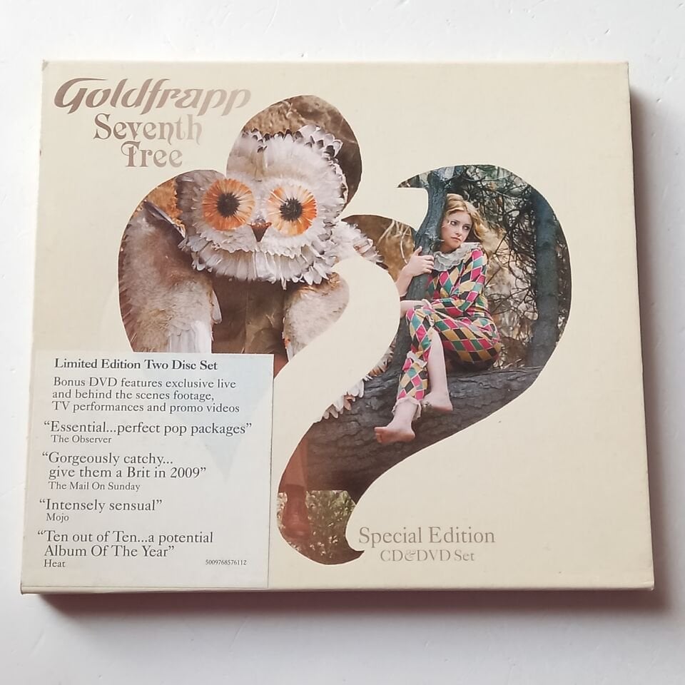 GOLDFRAPP – SEVENTH TREE (2008) - CD + DVD 2.EL
