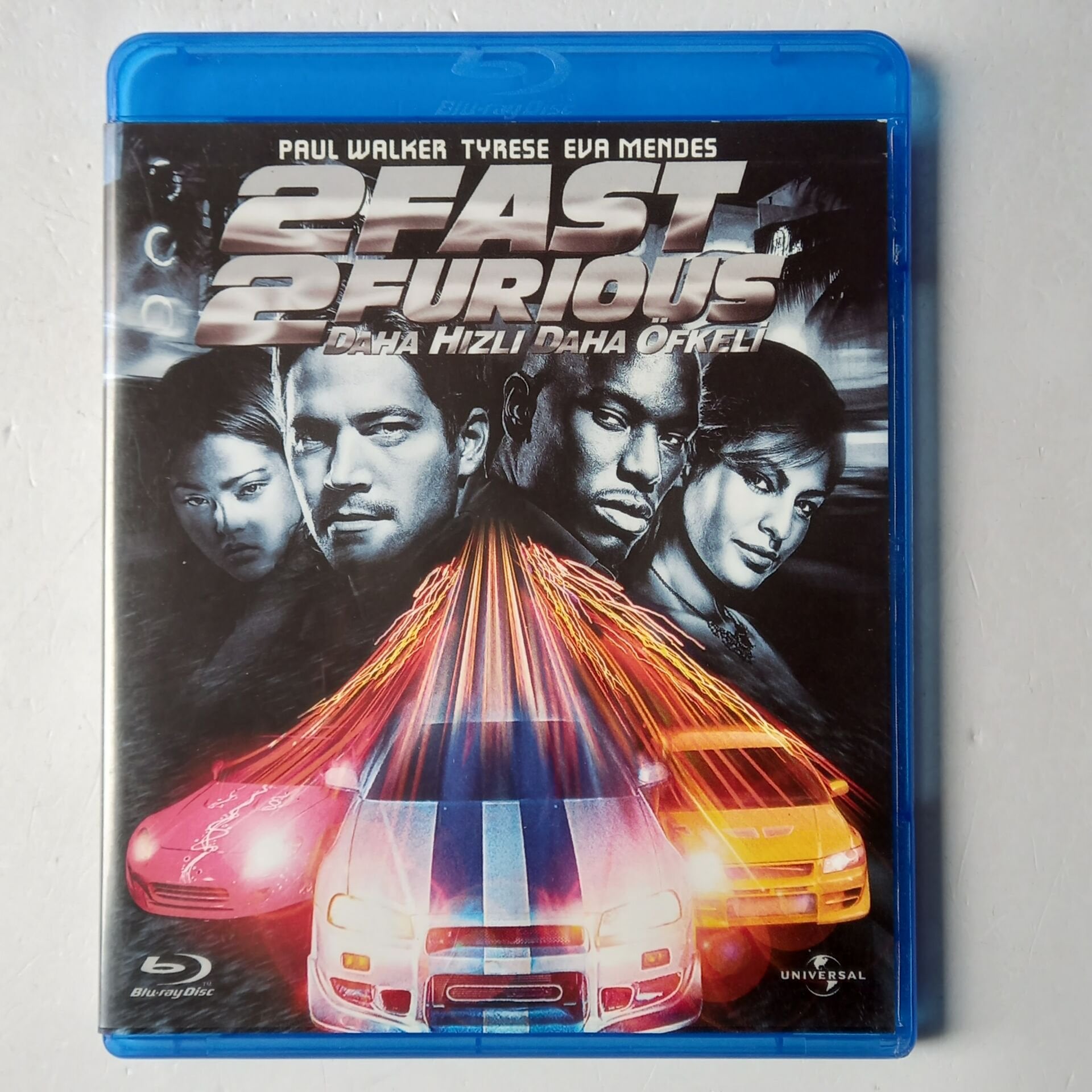 2 FAST 2 FURIOUS / DAHA HIZLI DAHA ÖFKELİ - PAUL WALKER, TYRESE, EVA MENDES - BLU-RAY 2.EL