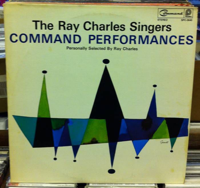 RAY CHARLES SINGERS COMMAND PERFORMANCES LP USA