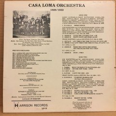 CASA LOMA ORCHESTRA 1929-1932 - LP 2.EL PLAK