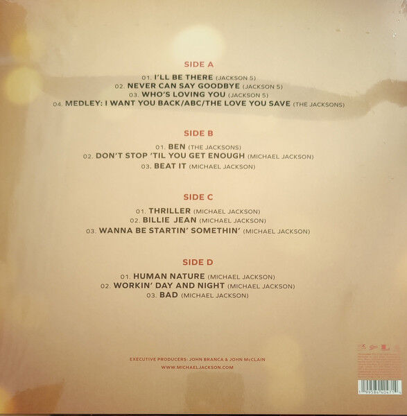 MICHAEL - SOUNDTRACK (2026) / MICHAEL JACKSON MOVIE - 2xLP BLACK VINYL EDITION SIFIR PLAK