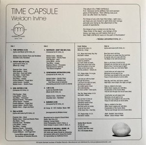 WELDON IRVINE – TIME CAPSULE (1973) LP SIFIR PLAK
