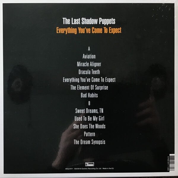 THE LAST SHADOW PUPPETS – EVERYTHING YOU'VE COME TO EXPECT (2016) - LP 2024 REPRESS SIFIR PLAK