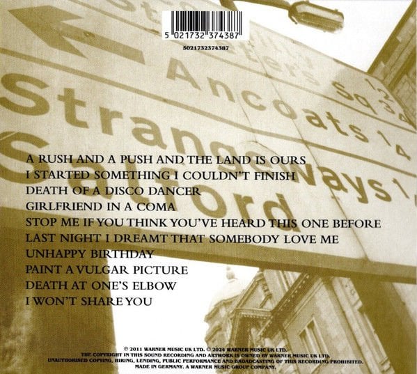THE SMITHS - STRANGEWAYS, HERE WE COME (1987) - CD DIGISLEEVE 2024 REMASTERED REISSUE SIFIR