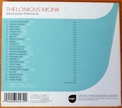 THELONIOUS MONK - MONK PLAYS THELONIOUS CD 2.EL