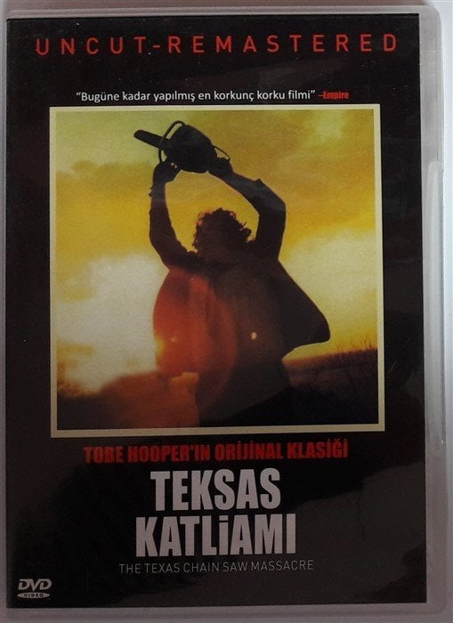 TEKSAS KATLİAMI - THE TEXAS CHAIN SAW MASSACRE - TOBE HOOPER - DVD 2.EL