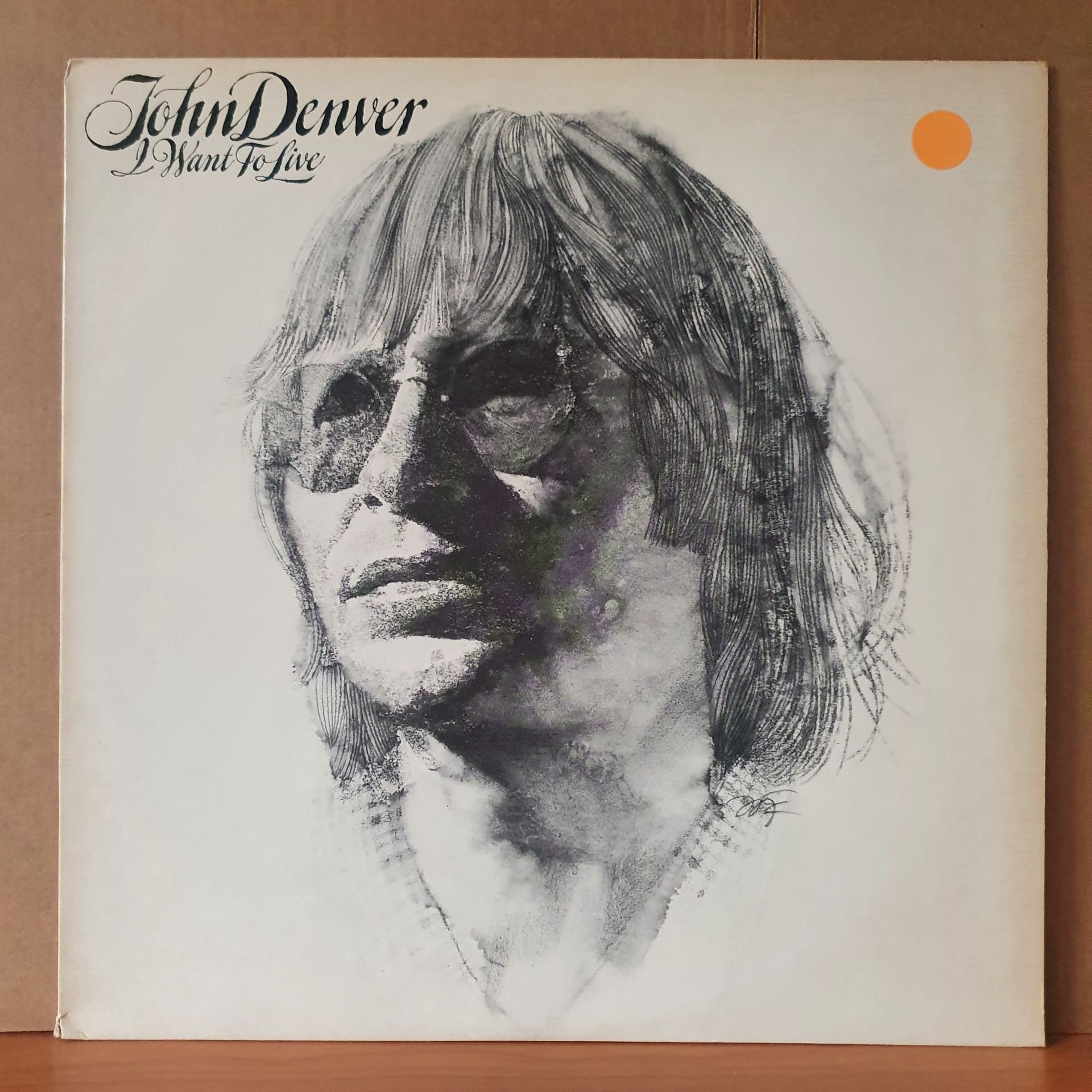 JOHN DENVER - I WANT TO LIVE (1977) - LP 2.EL PLAK