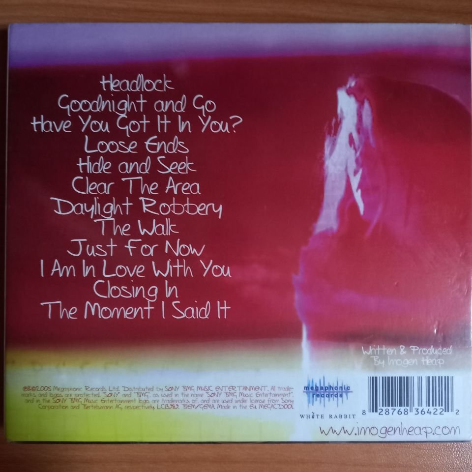 IMOGEN HEAP – SPEAK FOR YOURSELF (2005) - CD 2.EL