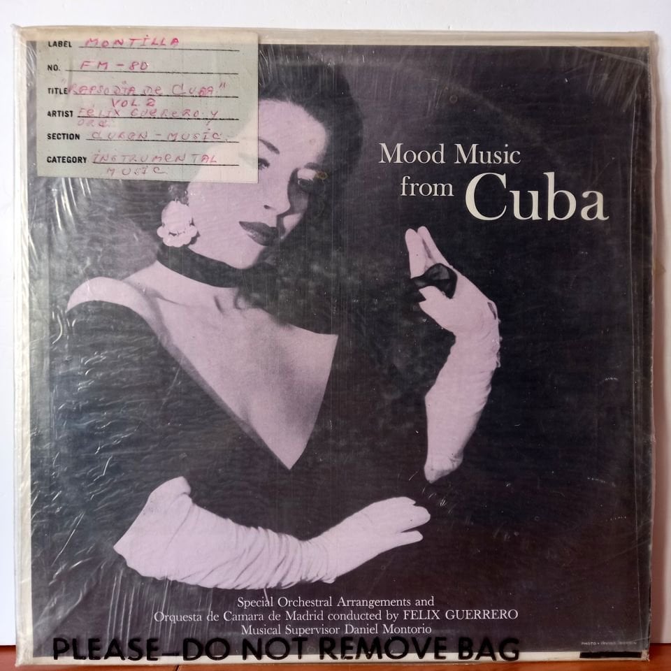 ORQUESTA DE CAMARA DE MADRID CONDUCTED BY FELIX GUERRERO – MOOD MUSIC FROM CUBA / RAPSODIA DE CUBA VOL. II - LP  2.EL PLAK