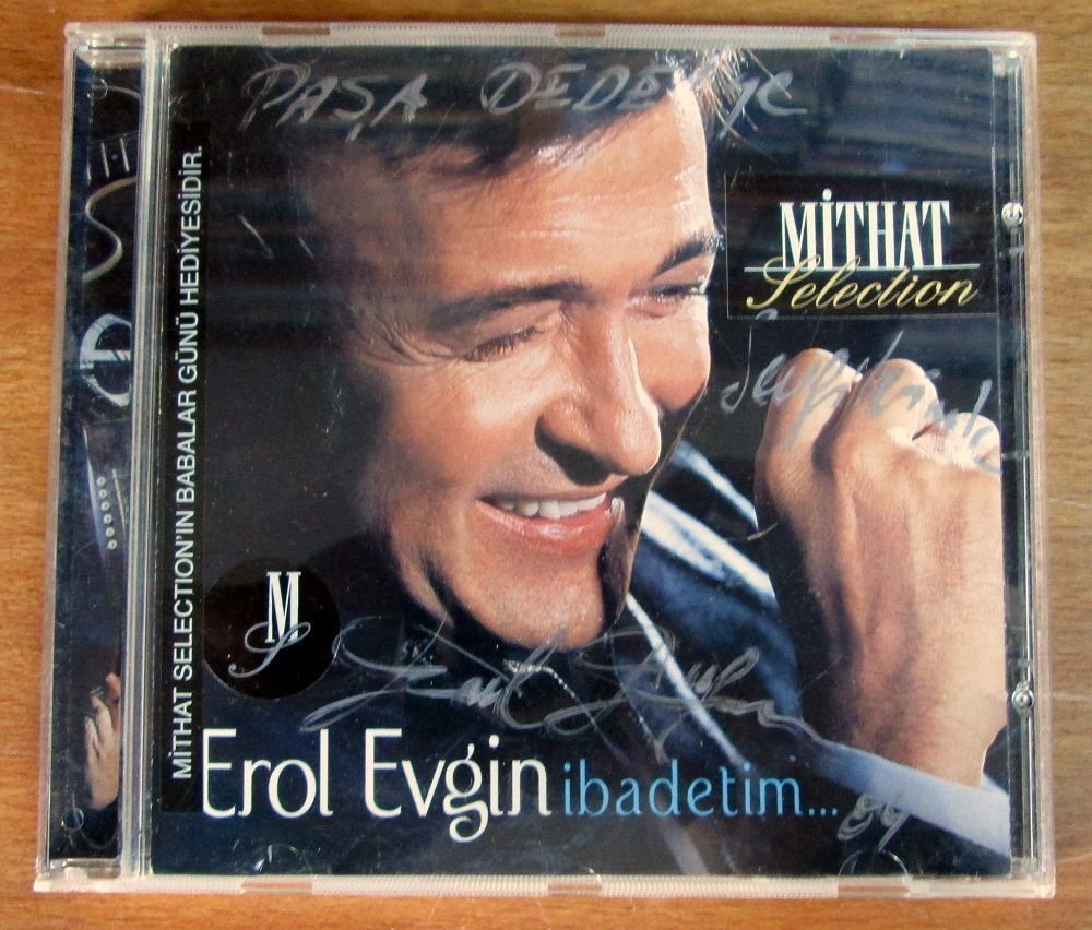 EROL EVGİN - İBADETİM - İMZALI Promo CD 2.EL