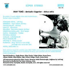 OKAY TEMİZ - DENİZALTI RÜZGARLARI / DOKUZ SEKİZ 7'' 45 DEVİR 2017 BASIM SIFIR