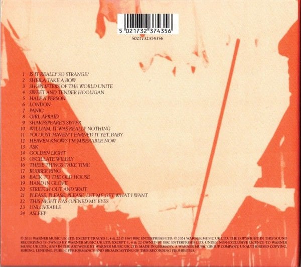 THE SMITHS – LOUDER THAN BOMBS (1987) - CD DIGISLEEVE 2024 REMASTERED REISSUE SIFIR