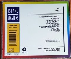 U2 - WAR (1983) ISLAND CD 2.EL