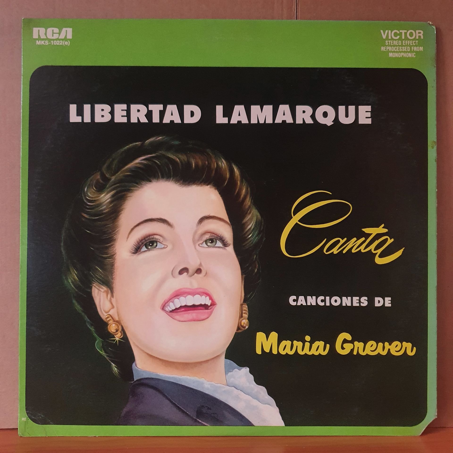 LIBERTAD LAMARQUE - CANTA CANCIONES DE MARIA GREVER (1956) - LP 2.EL PLAK