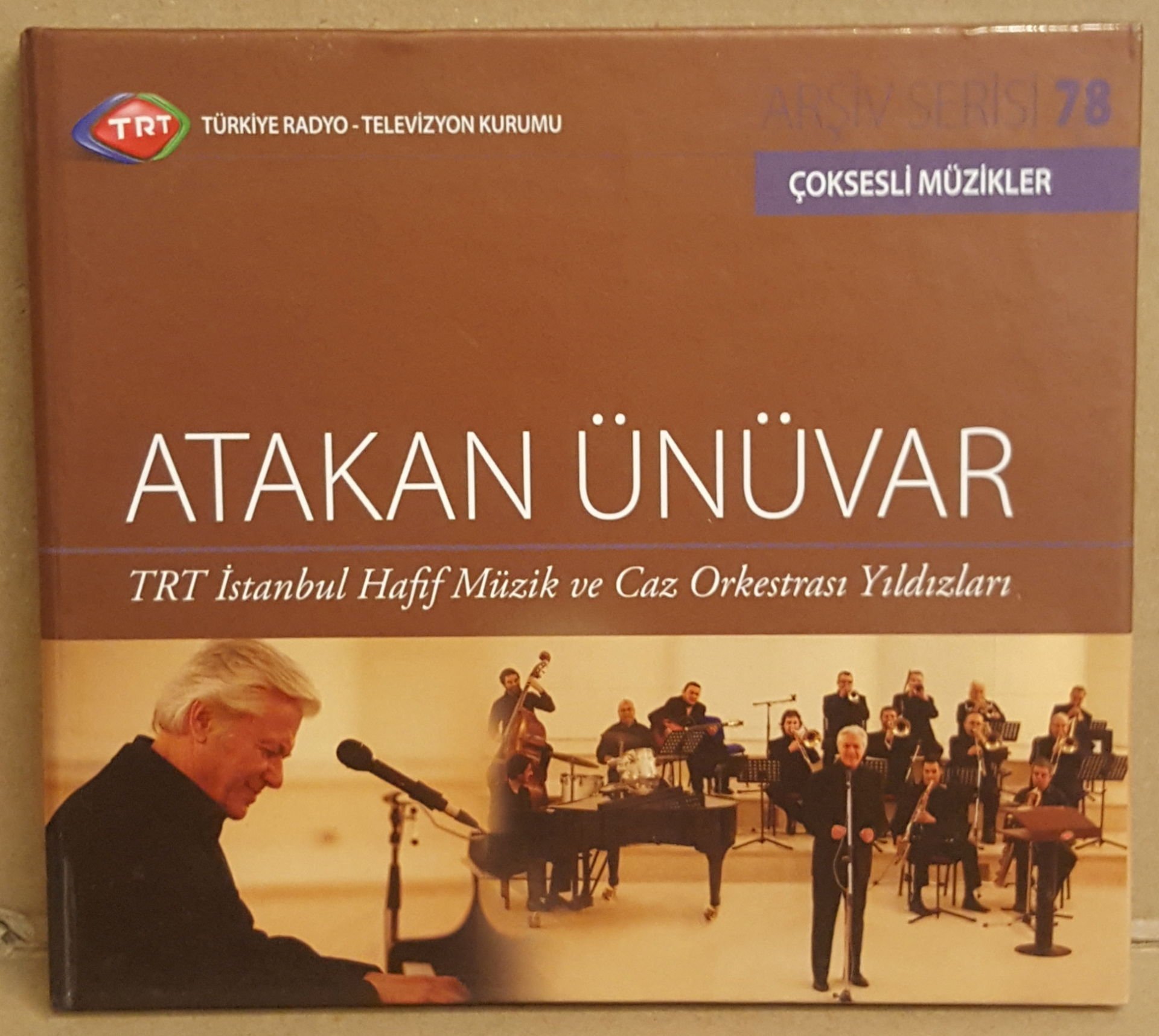 ATAKAN ÜNÜVAR - TRT ARŞİV SERİSİ 78 / ÇOK SESLİ MÜZİKLER - CD 2.EL