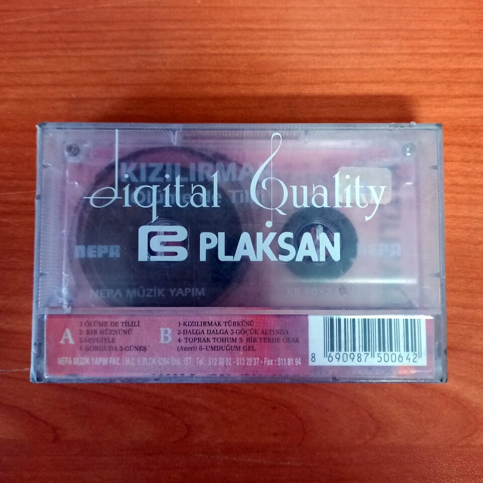 KIZILIRMAK - ÖLÜME DE TİLİLİ (1990) - KASET SIFIR