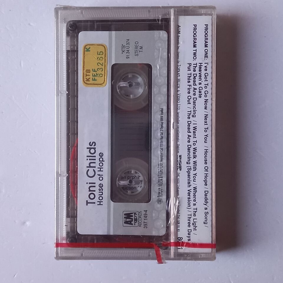 TONI CHILDS - HOUSE OF HOPE (1991) - KASET SIFIR