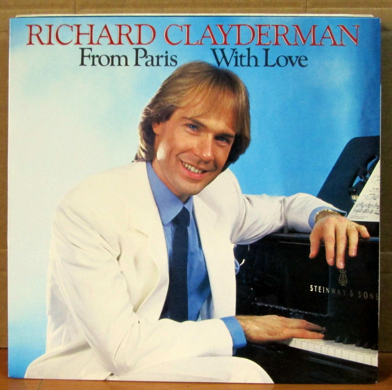 RICHARD CLAYDERMAN FROM PARIS WITH LOVE LP 2.EL