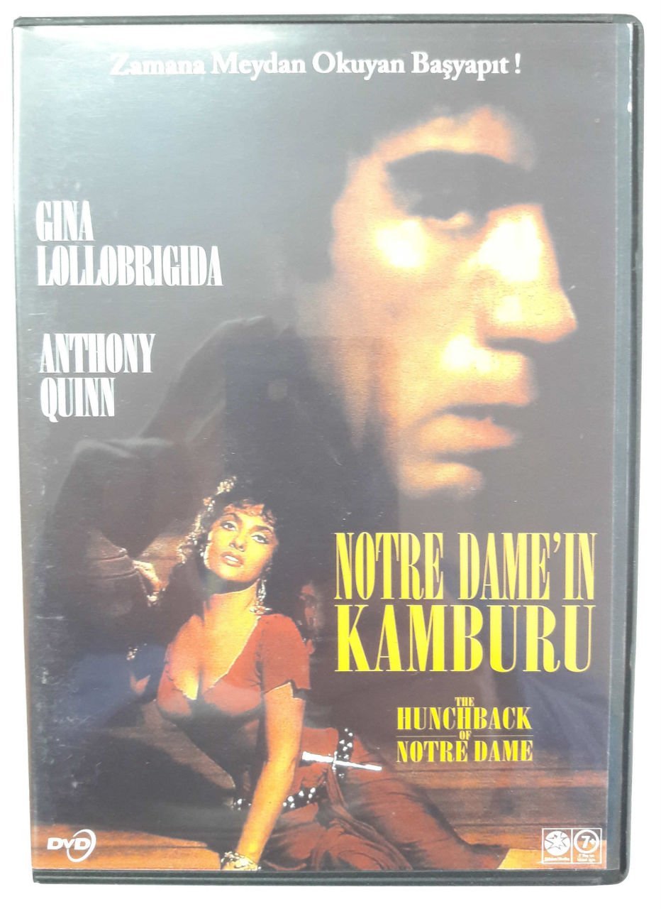 NOTRE DAME'IN KAMBURU - THE HUNCHBACK OF NOTRE DAME (1956) - ANTHONY QUINN - GINA LOLLOBRIGIDA - DVD 2.EL (VICTOR HUGO)