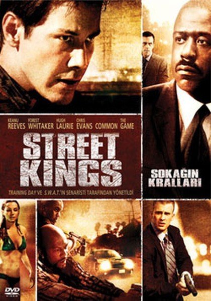 SOKAĞIN KRALLARI - STREET KINGS - KEANU REEVES - FOREST WHITAKER - HUGH LAURIE - DVD SIFIR