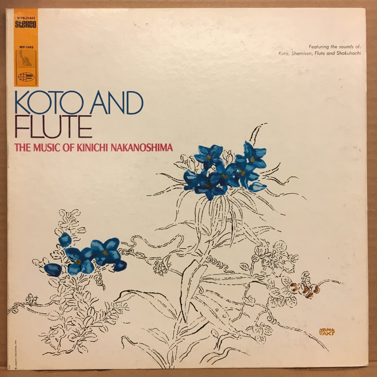 KOTO AND FLUTE, THE MUSIC OF KINICHI NAKANOSHIMA 1967 2.EL PLAK
